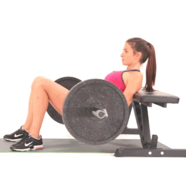 Glutes Lifts On Bench by Aby Aby Exercise Howto Skimble