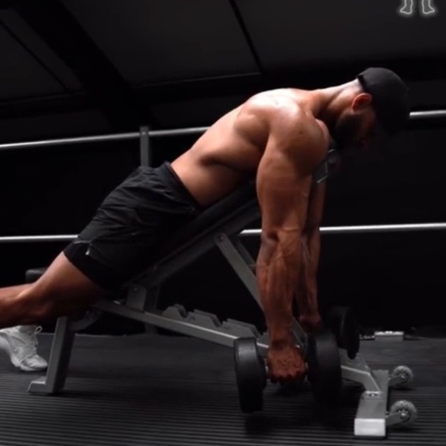 Incline DB Row by With Love, Foxy - Exercise How-to - Skimble