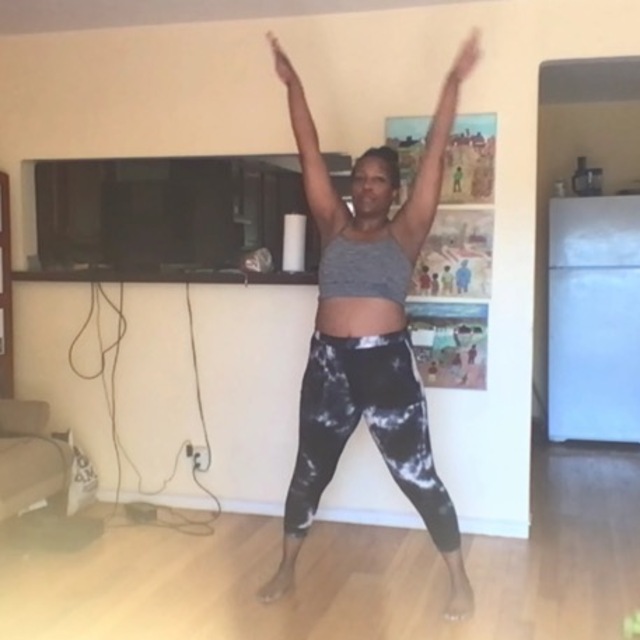 Catwalk With Small Arm Circles And Flap Jacks by Jataesha C. Exercise