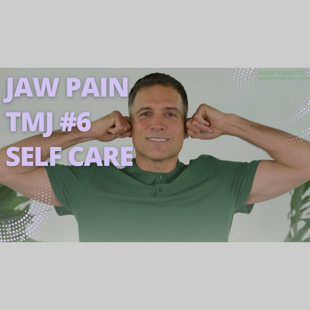 Jaw Pain Help 6 Acupressure TMJ Self Care Facial Pain Free Yoga Workout by Tanya P. Skimble