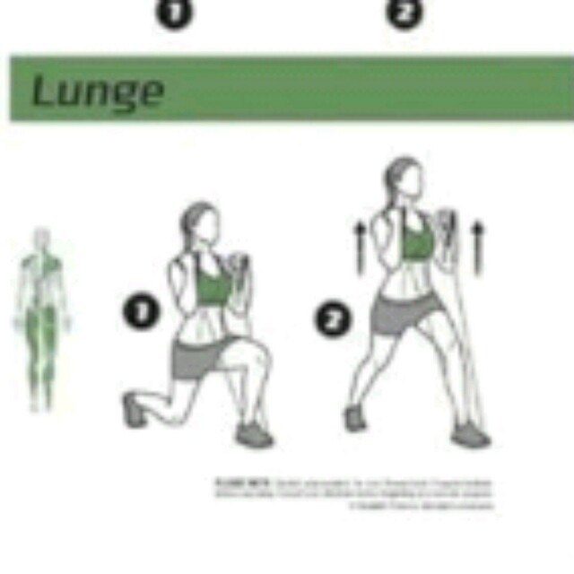 Banded Lunge by Angel Ehrlich Exercise Howto Skimble
