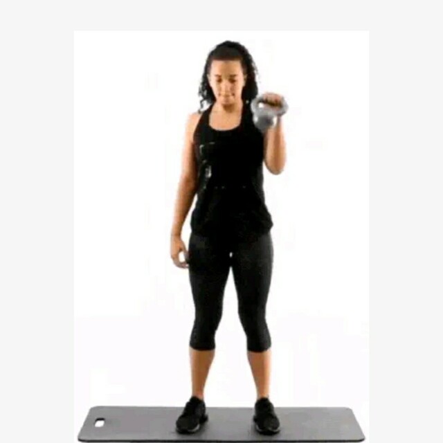 ONE ARM KETTLEBELL REVERSE CURL by Kimberly C Exercise Howto Skimble