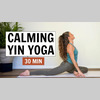 30 Min Yin Yoga Stretch To Calm Tension & Relieve Stiffness {No Props}