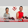 30 Min Dumbbell Arms Workout at Home - Biceps and Triceps Workout with Dumbbells & Weights Women Men