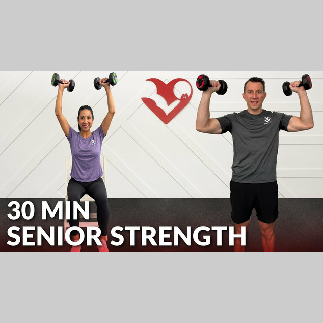 30 Min Strength Training For Seniors Exercise At Home For Over 60