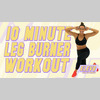 10 Minute Leg Burner Workout with SLIDERS! | The ELEV8 Challenge | Day 24