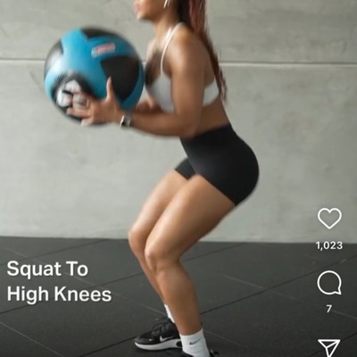 Squar To High Knees