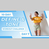 10-Day DEFINE & TONE Workout Challenge - Day 7 | SLIM & STRONG LEGS | Standing Workout, No Equipment