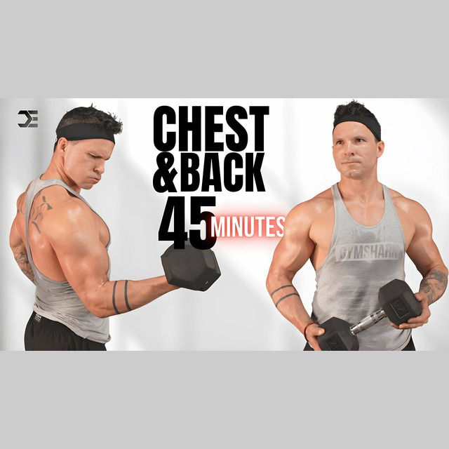Chest & Back + Biceps