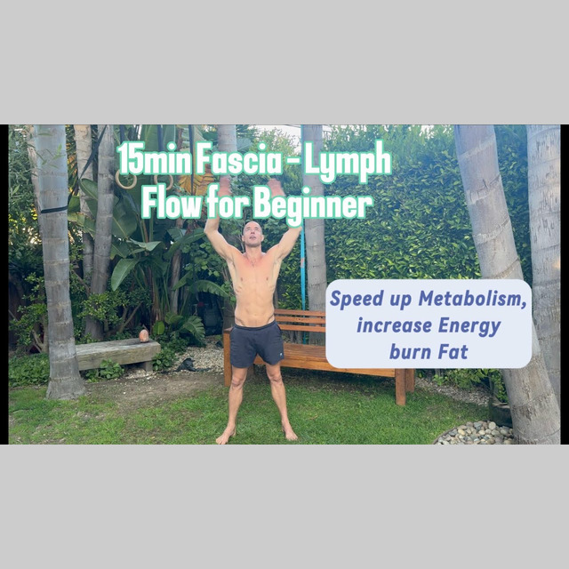 15min Fascia Lymph Flow For Beginner Free Full Body Workout By