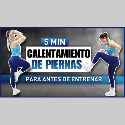 CALENTAMIENTO RÁPIDO DE PIERNA 🦵🏻EJERCICIOS DE MOVILIDAD 5 MINUTOS PARA ANTES DE HACER EJERCICIOS