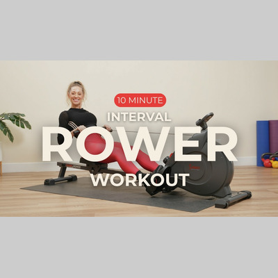 10 Minute Rower Interval Workout | Improve Technique & Build Strength
