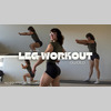 15 minute HOME LEG WORKOUT | no equipment needed | follow along