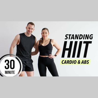 30 Min ALL STANDING CARDIO HIIT Workout at Home | Burn 500 CALORIES