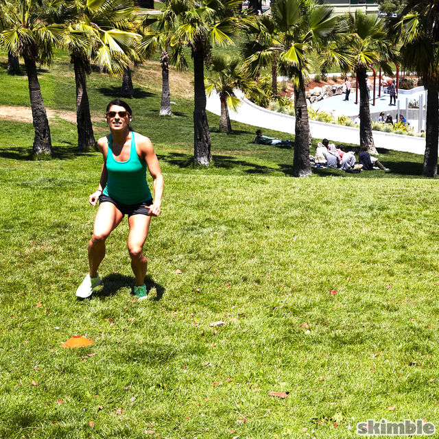 Four Square Shuffle & Runs - Exercise How-to - Skimble