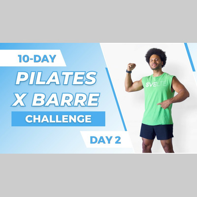 Day 2: Total Ab Sculpt | 10-Day Pilates x Barre Challenge | All Standing (No Equipment)