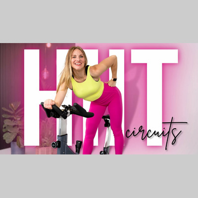 Metabolic HIIT Circuits | 25-minute Indoor Cycling Workout