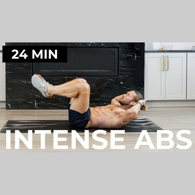 24 MIN INTENSE AB WORKOUT | INTENSE TOTAL AB WORKOUT