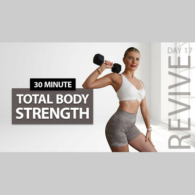 30 MIN TOTAL BODY DUMBBELL STRENGTH WORKOUT- No Repeat
