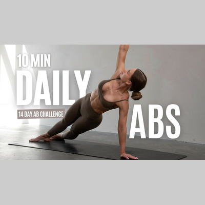 DAY 7 - 10 MIN DAILY AB Workout - 14 Day Ab Challenge