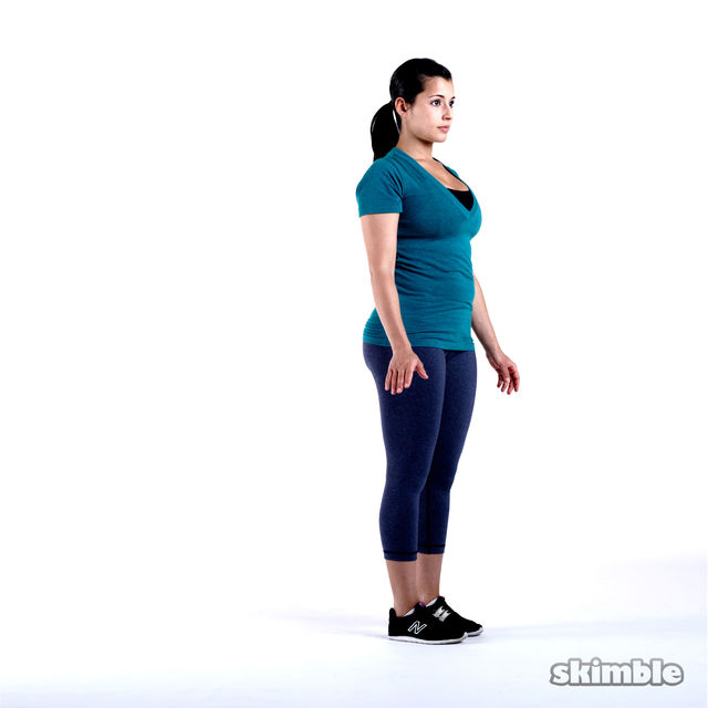 Runner's Lunge with Stretch Exercise Howto Skimble