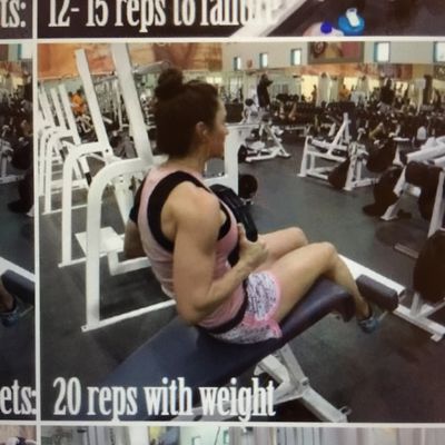 Inverted sit ups with plate