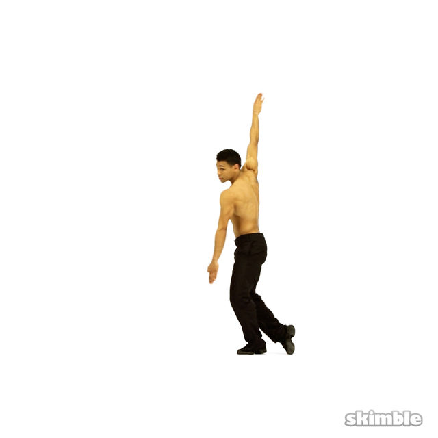 Toe Drag Turn Exercise Howto Skimble Workout Trainer