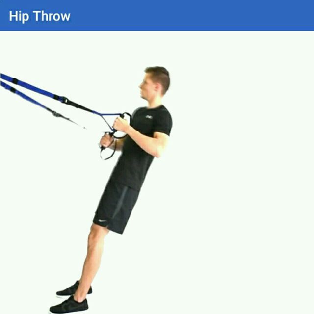 Hip Throw TRX by Jamal Felton Exercise Howto Skimble
