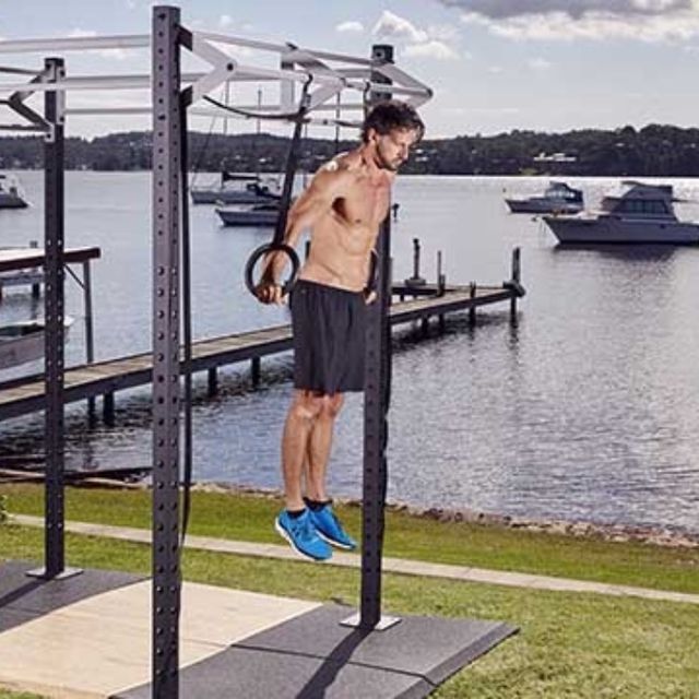 One Arm Iron Cross by Damien R. Exercise Howto Skimble