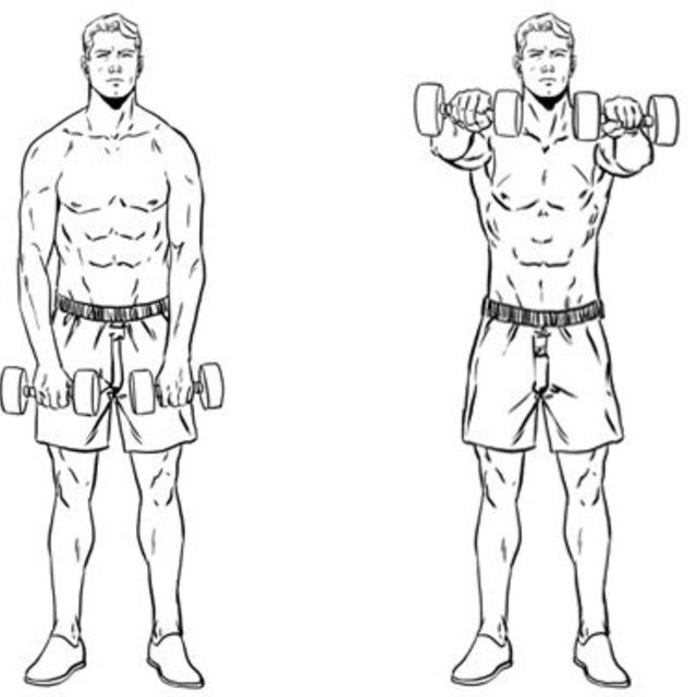 Shoulder Lifts Front by Will Rossiter Exercise Howto Skimble