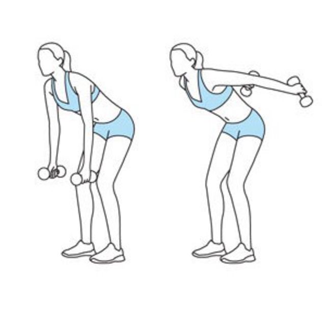 Straight Arm Tri Kick Back by Jessica G. Exercise Howto Skimble