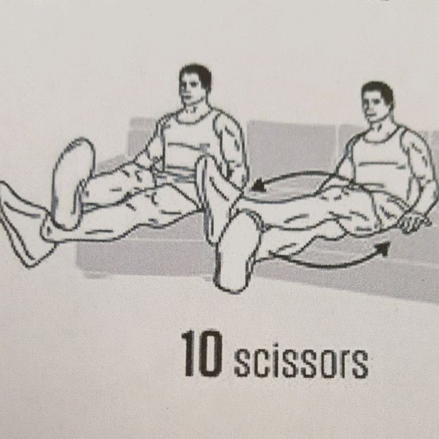 Scissors sit ups hot sale