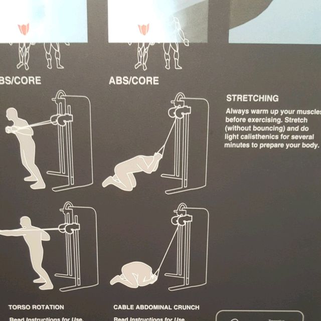 Cable abdominal crunch by Shay Steinbeisser Exercise Howto Skimble