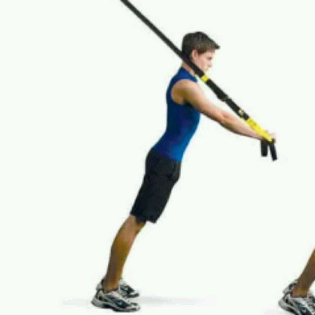 TRX STANDING ROLLOUT by Saeed H. Exercise Howto Skimble