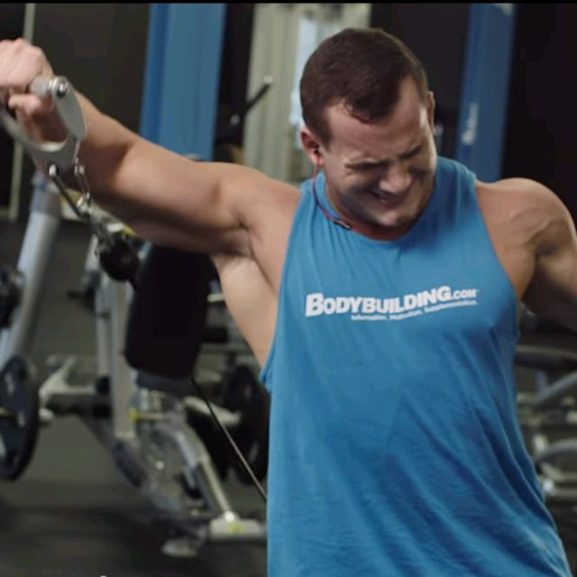 Cable Lateral Raise by Oscar Ragnerby Exercise Howto Skimble